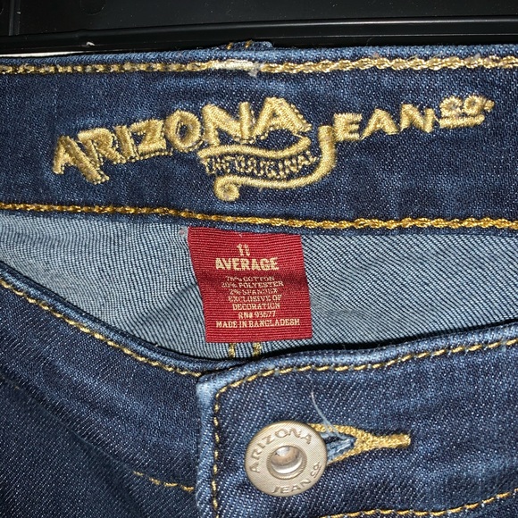 Arizona Super Skinny Jeans - Dark Wash - Average - Picture 6 of 8